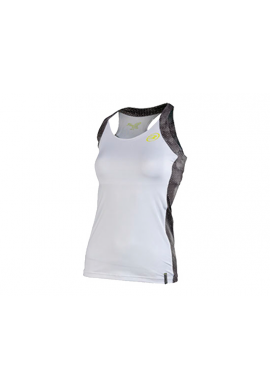 Camiseta Bullpadel BOUZA blanca