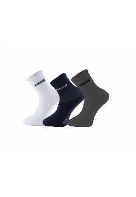 Calcetines Babolat 3 Pares blanco,azul y gris