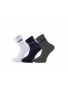 Calcetines Babolat 3 Pares blanco,azul y gris