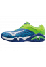 Zapatillas Mizuno WAVE INTENSE TOUR 2 azul,blanco y verde