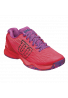 Zapatillas Wilson KAOS CLAY COURT W fiery coral/fiery red/rose violet