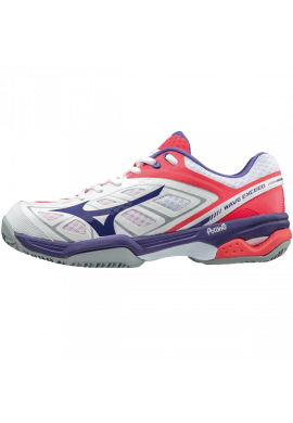 Zapatillas Mizuno WAVE EXCEED CC white/liberty/diva pink