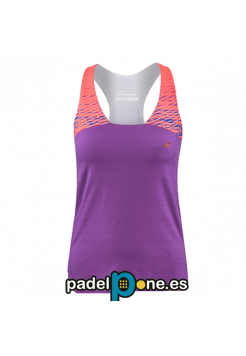 Camiseta Babolat PERF RACERBACK WOMEN bright lavender