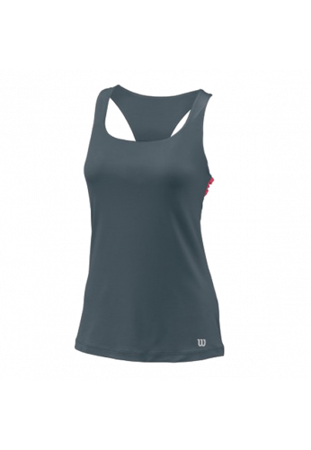 Camiseta Wilson W FW ACCORD TANK DK grey/para pink