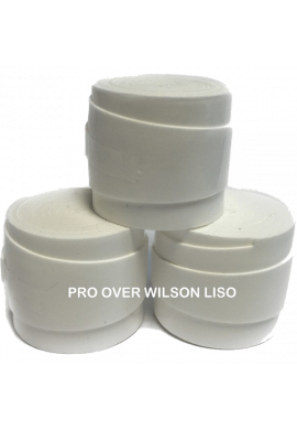Pro overgrips Wilson Perforado Blanco