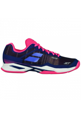 Zapatillas Babolat JET MACH I CL WOMEN estate blue/fandango pink