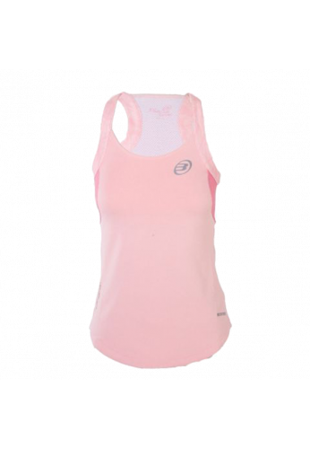 Camiseta Bullpadel AKER 2 rosa pastel