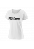 Camiseta Wilson W UWII SCRIPT TECH TEE white