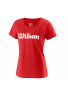 Camiseta Wilson W UWII SCRIPT TECH TEE red