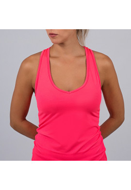 Camiseta BB BASICA CORAL FLUOR