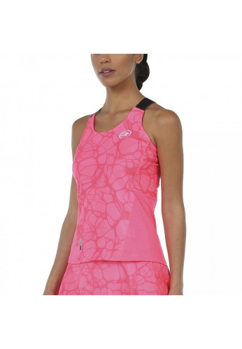 Camiseta Bullpadel ISAR Rosa Fluor