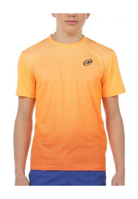 Camiseta Bullpadel CENEGUI JR Mandarina Fluor