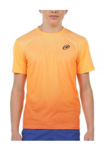 Camiseta Bullpadel CENEGUI Mandarina Fluor