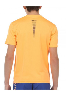 Camiseta Bullpadel CENEGUI Mandarina Fluor