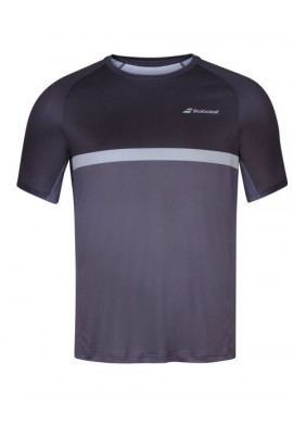 Camiseta Babolat COMPETE CREW NECK TEE MEN Black/Magnet