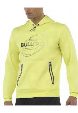 Sudadera Bullpadel RAMZI Amarillo Fluor