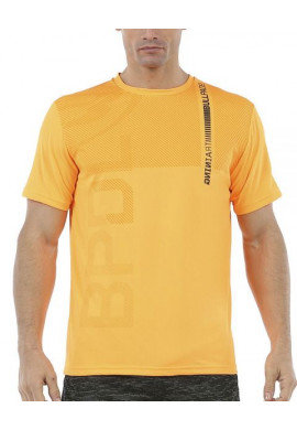 Camiseta Bullpadel RITAN Mandarina Fluor