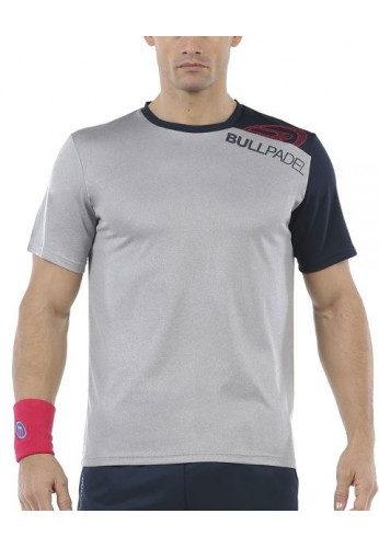 Camiseta Bullpadel UNUT Gris