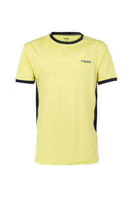 CAMISETA PÁDEL HOMBRE PRO AMARILLO LIMA