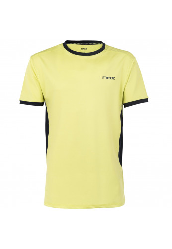 CAMISETA PÁDEL HOMBRE PRO AMARILLO LIMA