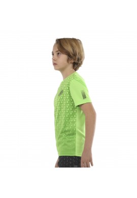 CAMISETA BULLPADEL CARTAMA VERDE ÁCIDO JUNIOR