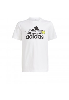 ADIDAS CAMISETA LOGO PADEL NIÑO