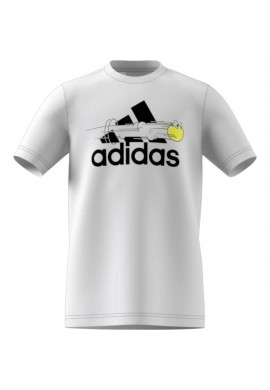 ADIDAS CAMISETA LOGO PADEL NIÑO