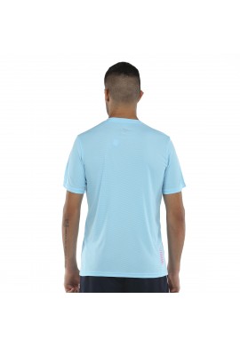 CAMISETA BULLPADEL CHOCO AZUL CLARO