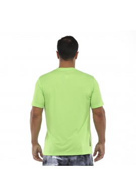 CAMISETA BULLPADEL CHOCO VERDE ACIDO