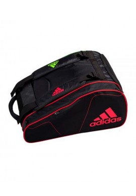 PALETERO ADIDAS RACKET BAG TOUR NEGRO VERDE