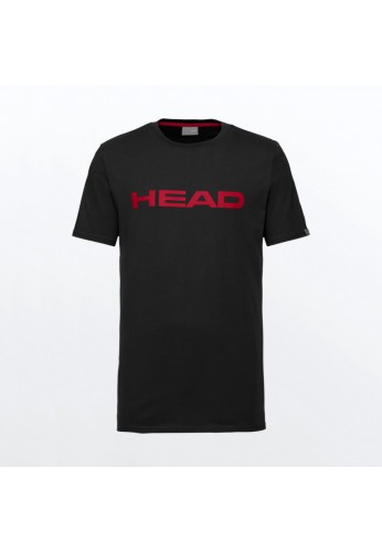 CAMISETA HEAD CLUB IVAN NEGRO ROJO