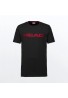 CAMISETA HEAD CLUB IVAN NEGRO ROJO