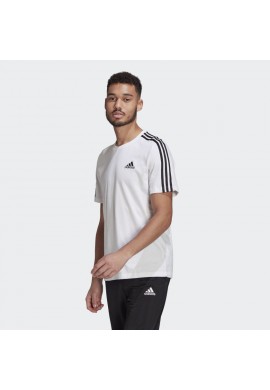 CAMISETA ADIDAS 3 BANDAS BLANCA