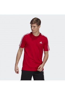 CAMISETA ADIDAS 3 BANDAS ROJA