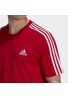 CAMISETA ADIDAS 3 BANDAS ROJA