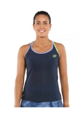 CAMISETA BULLPADEL ELOR AZUL VIGORE MUJER