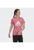 CAMISETA LOUNGEWEAR ESSENTIALS LOGO ADIDAS Rose Tone / White