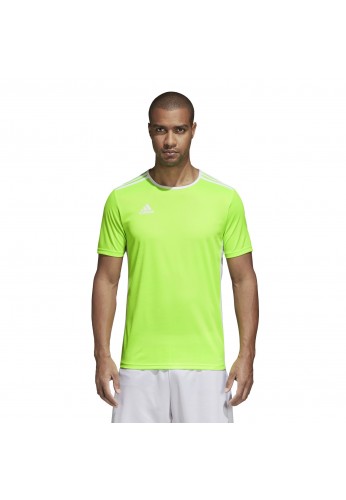 CAMISETA ADIDAS ENTRADA 18 COLOR SOLAR GREEN/WHITE