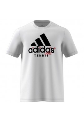 CAMISETA ADIDAS HOMBRE GRAPHIC LOGO COLOR WHITE