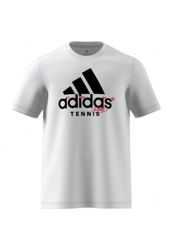 CAMISETA ADIDAS HOMBRE GRAPHIC LOGO COLOR WHITE