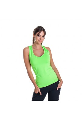 Camiseta BB Básica Pico Lime Green Fluor