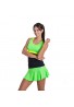 Falda Básica BB Lime Green Fluor