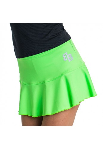 Falda Básica BB Lime Green Fluor