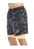 PANTALÓN CORTO BULLPADEL MACHETA NEGRO AMARILLO