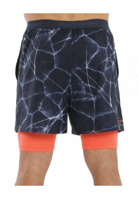 PANTALÓN CORTO BULLPADEL MACHETA AZUL MARINO