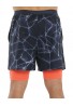 PANTALÓN CORTO BULLPADEL MACHETA AZUL MARINO