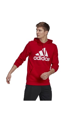 SUDADERA ADIDAS ESSENTIALS BIG LOGO ROJO