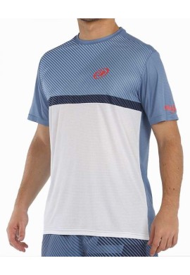 CAMISETA BULLPADEL CHERO AZUL ACERO