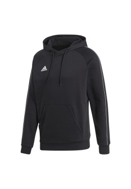 SUDADERA ADIDAS CORE18 COLOR NEGRO/BLANCO