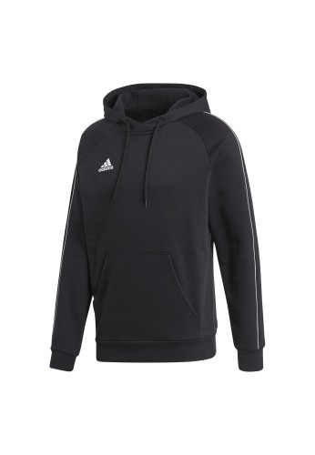 SUDADERA ADIDAS CORE18 COLOR NEGRO/BLANCO